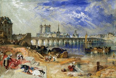 Saumur by Joseph Mallord William Turner